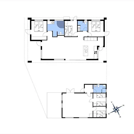 Casa de Férias Bl1651-blokhus-pirupshvarrevej-21 *
